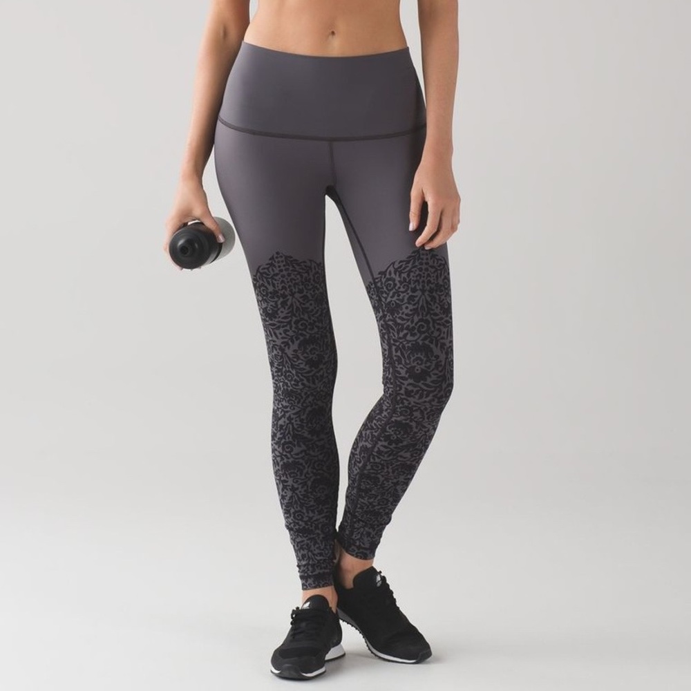 Lululemon Wunder Under Leggings Nulux Print